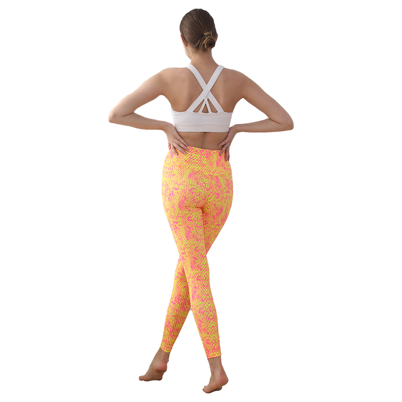 Wholesale 4 Way Stretch Yoga Pants High Waist Solid Women Workout Legggings Leggings Yoga Pants