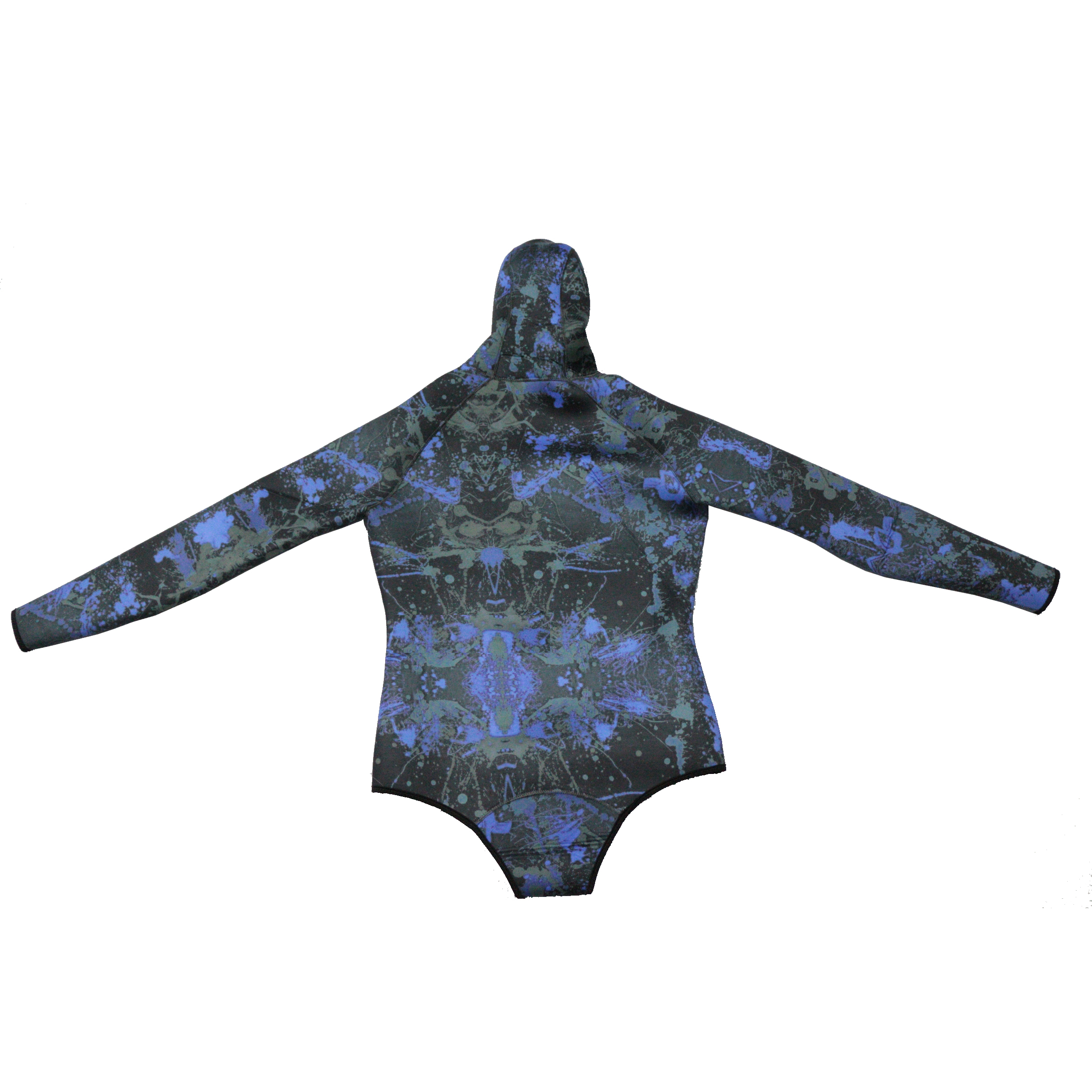 Customized Diving Suits Triathlon Blind Stitch Hooded Camouflage 5Mm Yamamoto Neoprene Men Spearfishing Wetsuit