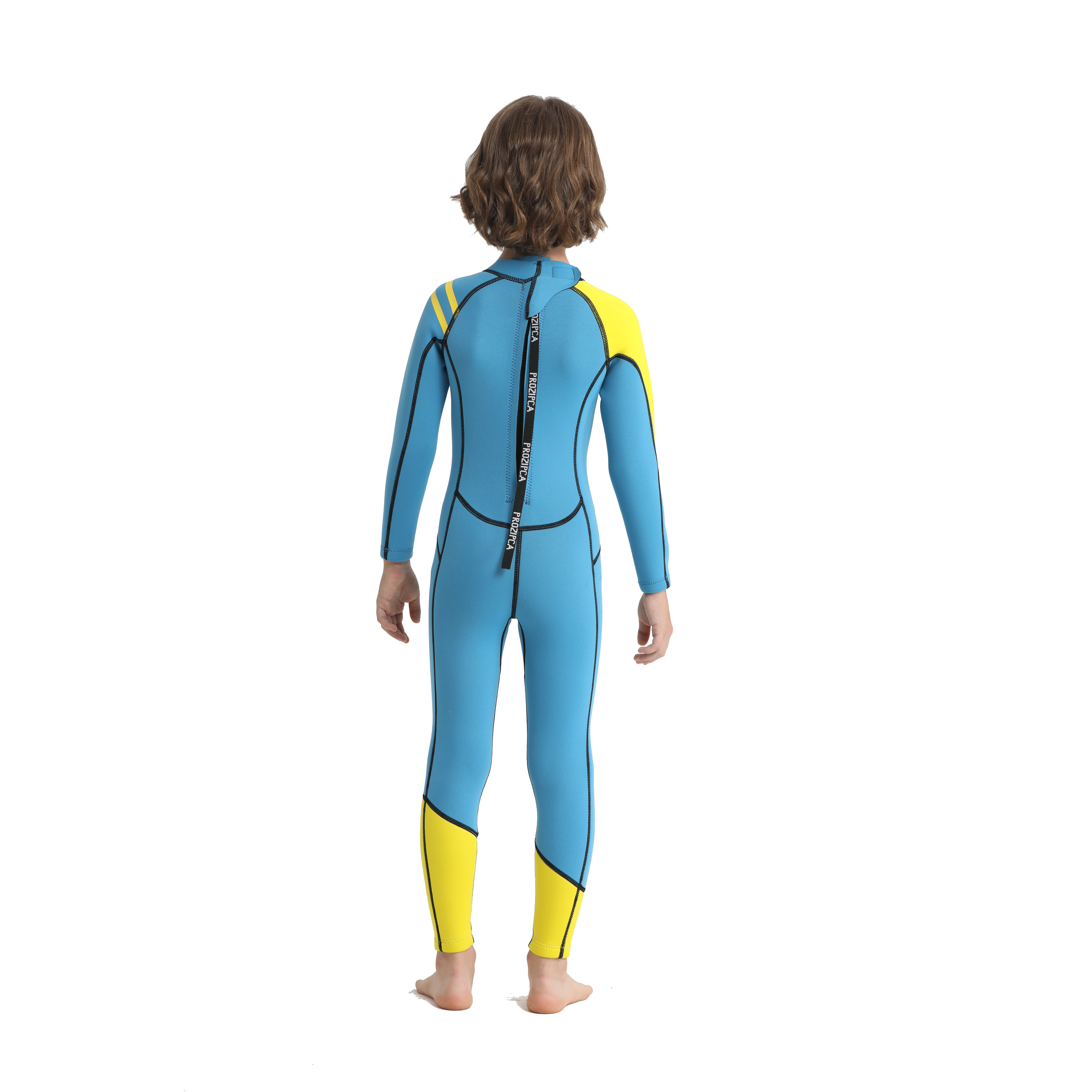 Customized Long Sleeve Children Swimming Snorkeling Diving Suits 3Mm Neoprene One Piece Kids Surfing Wetsuit