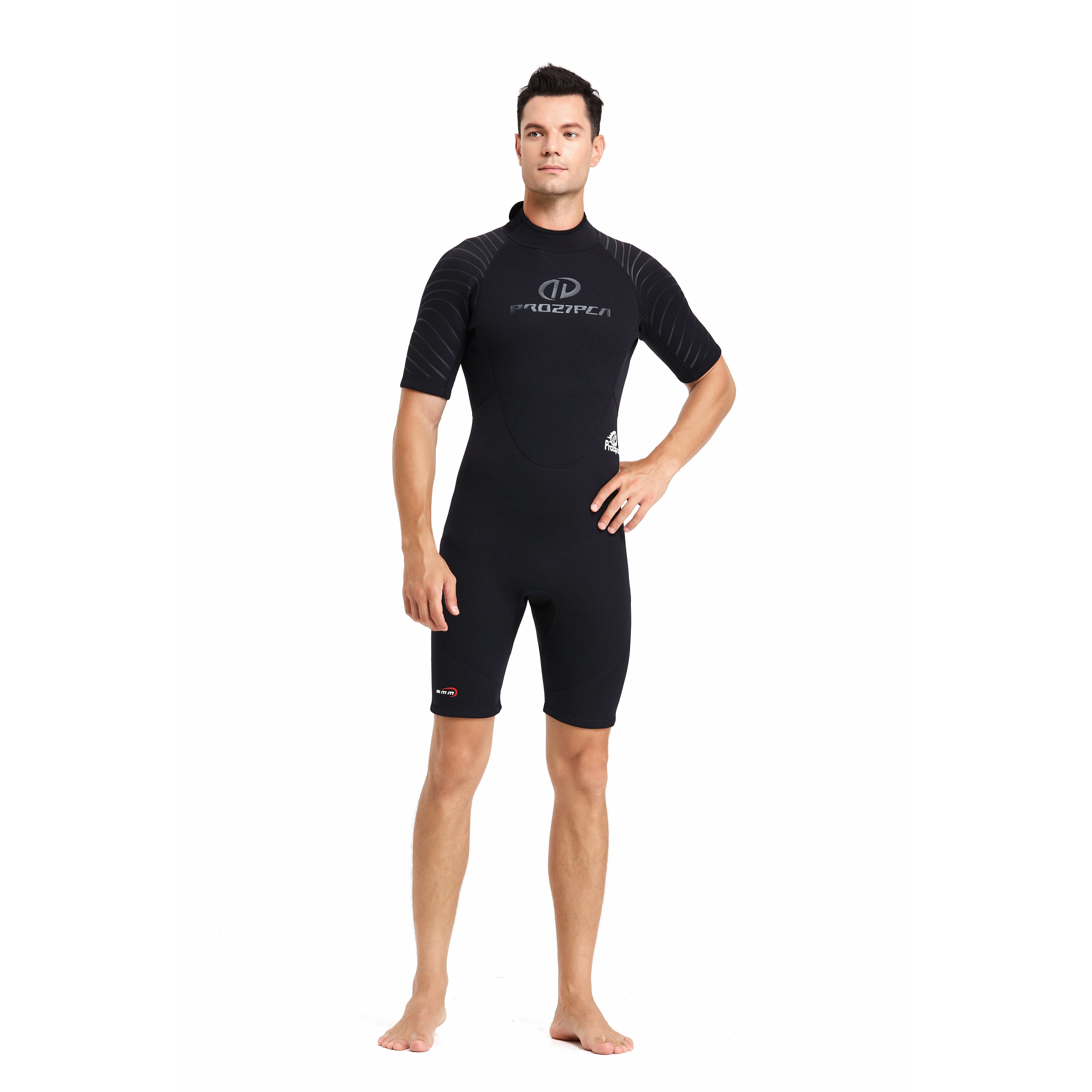 Customized Wetsuits Shorty Full Body Long Sleeve Swinsuits Neoprene Fabric 3Mm Mens Wet Snorkeling Surf Suit