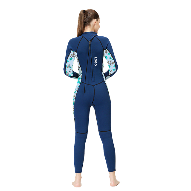 Womens Sexy Neoprene Wetsuits Wet Surfing Suit Smooth Skin Waterproof Diving 3mm Wetsuit