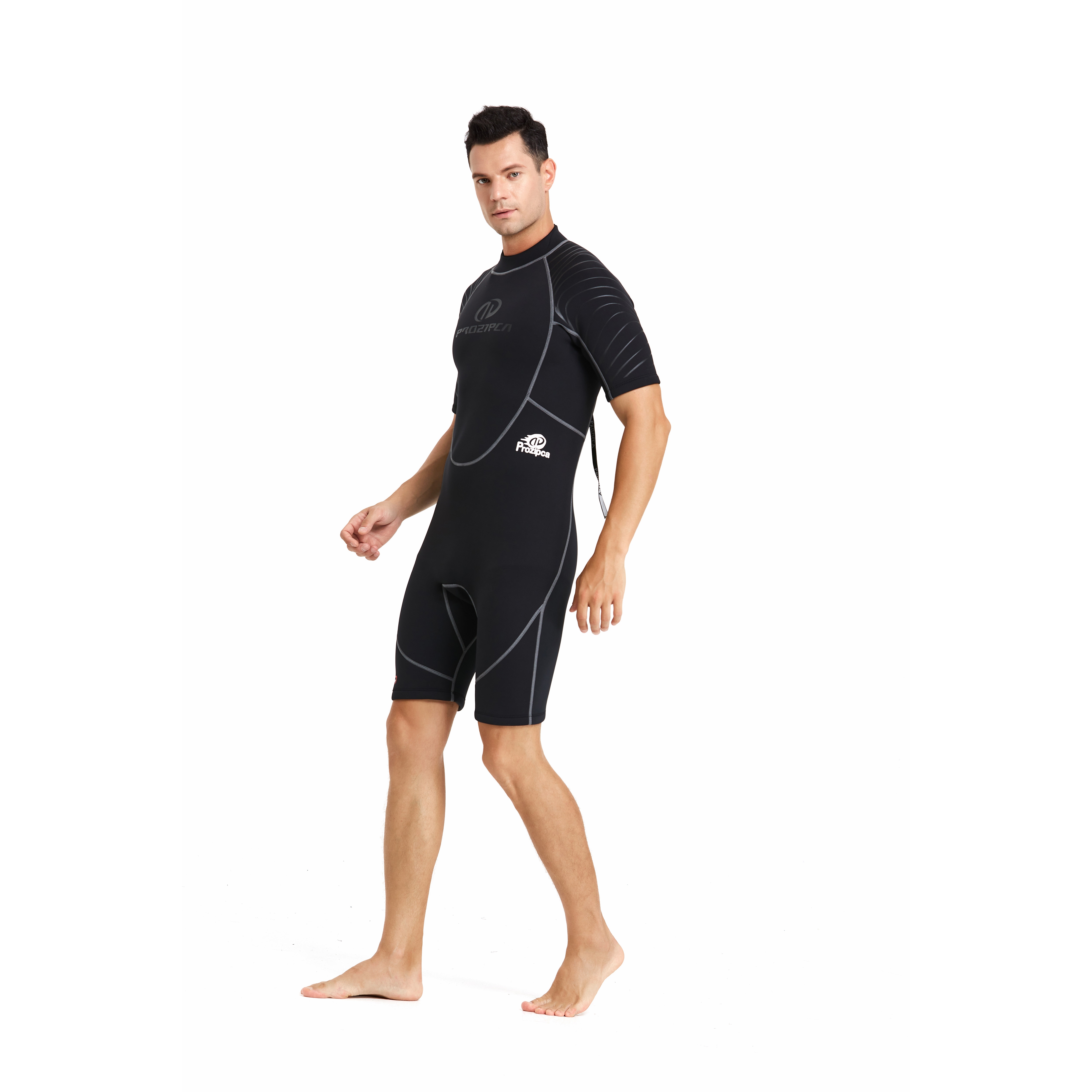 Customized Full Body Long Sleeve Freediving Snorkeling Beach Swinsuits Shorty Yamamoto 3Mm Neoprene Fabric Men Wet Surf Suit