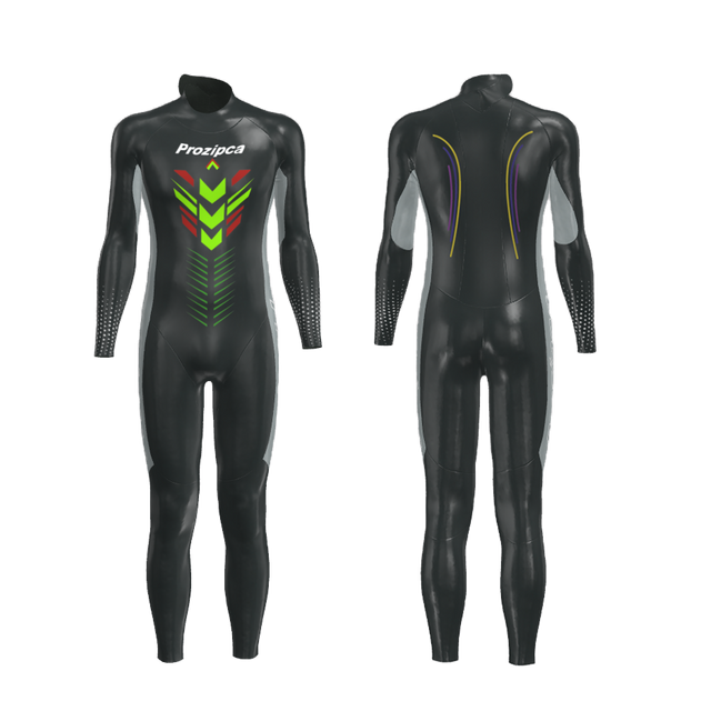 Plus Size 5Mm Zipperless Blind Stitch Yamamoto Swimming Suit Men Triathlon Wetsuit
