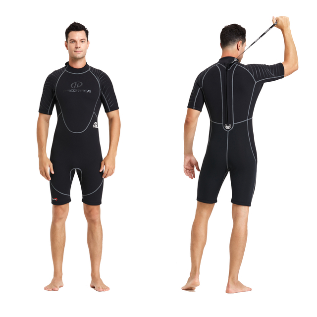 Customized Full Body Long Sleeve Freediving Snorkeling Beach Swinsuits Shorty Yamamoto 3Mm Neoprene Fabric Men Wet Surf Suit