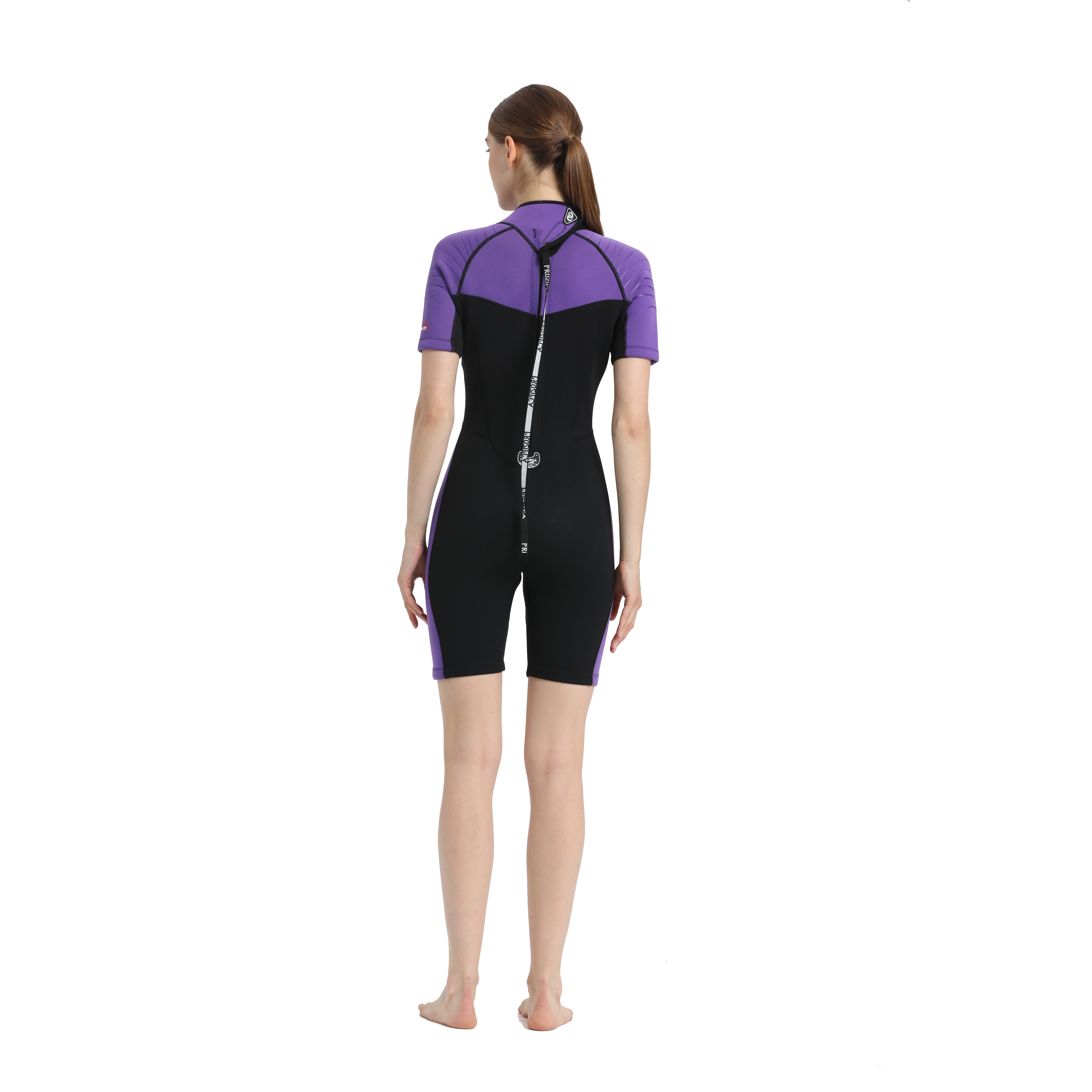 Wholesale Backzipper Breathable Diving Suit Tight One Piece 3Mm Shorty Women Surfing Wetsuits Neoprene