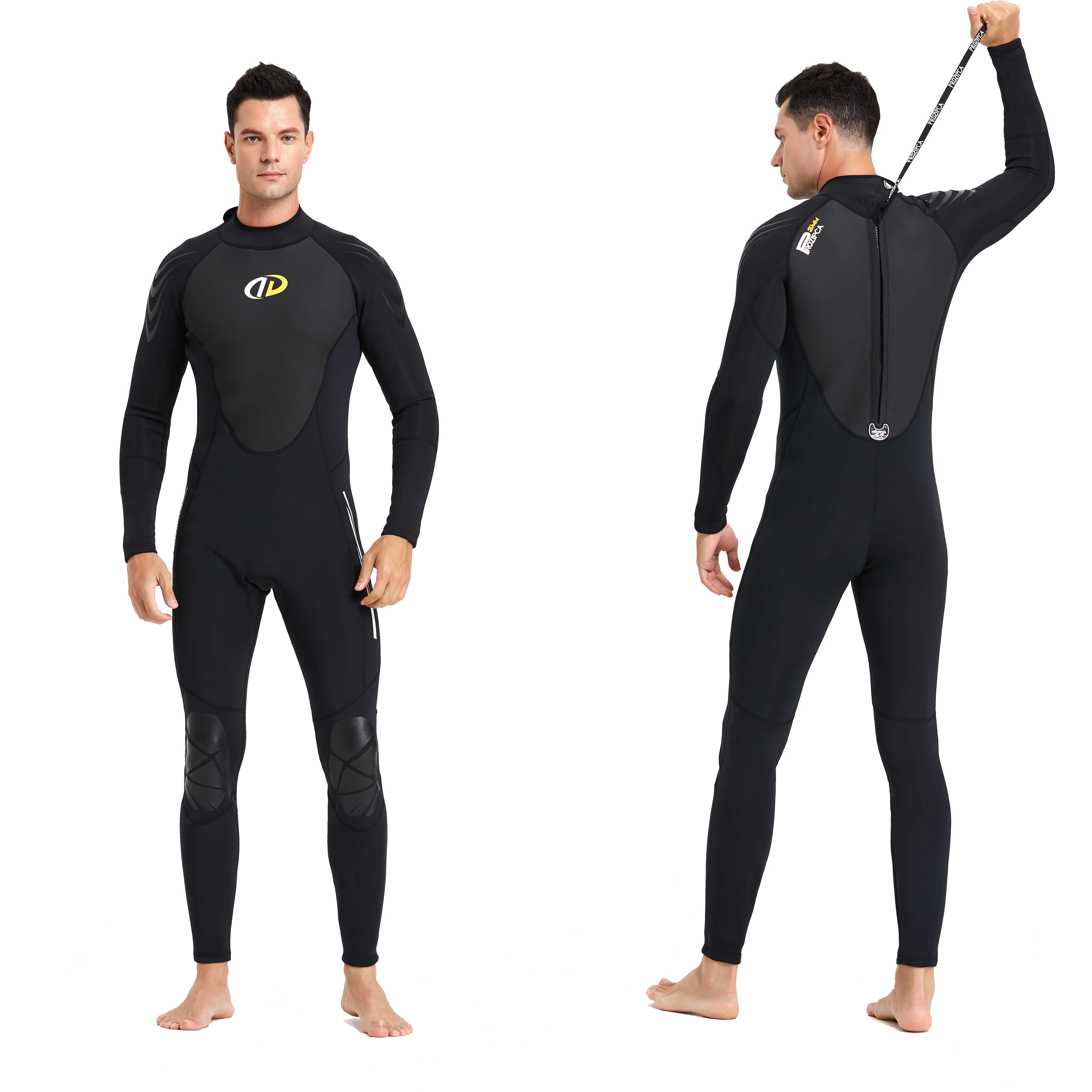 Customized Surf Suit Ultra Strech Full Body Tight Long Sleeve 3Mm Neoprene Men Snorkeling Diving Wetsuit