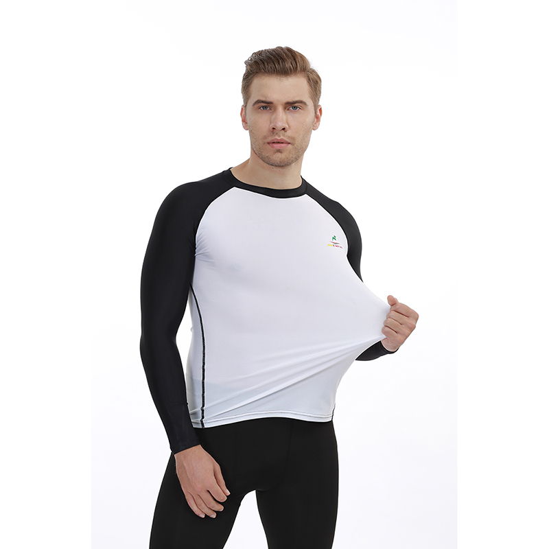 Compressed T-shirt Personalized Bjj Upf 50 Long Sleeve Men Print Swimming Rash Guard