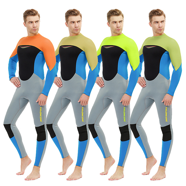 Scuba Diving Suit Traje De Neopreno Surf Neoprene Fabric Swimsuits 3mm Long John Wetsuit