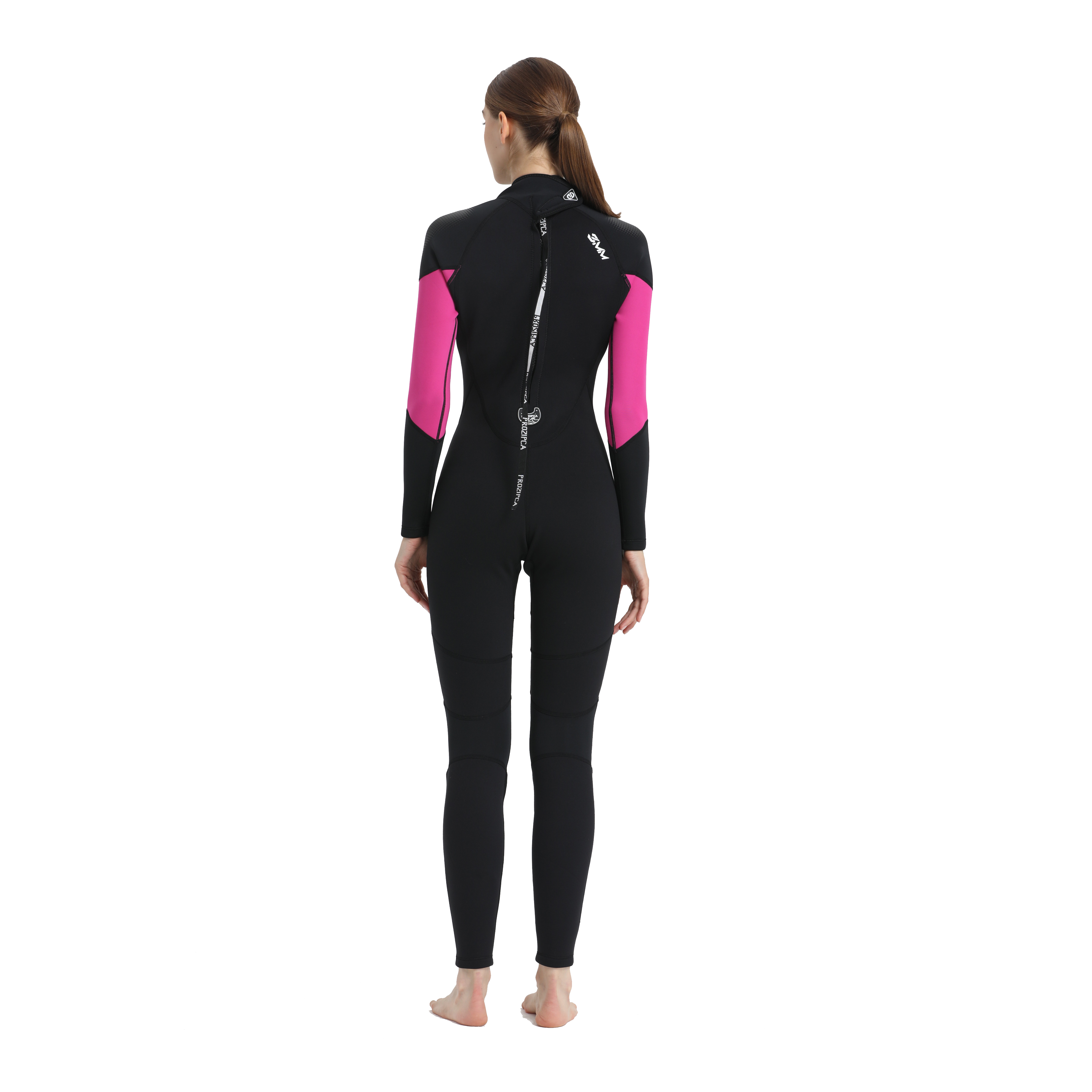 Wholesale Custom High Elasticity Yamamoto Backzip 3Mm Long Sleeve Surfing Wetsuit For Women