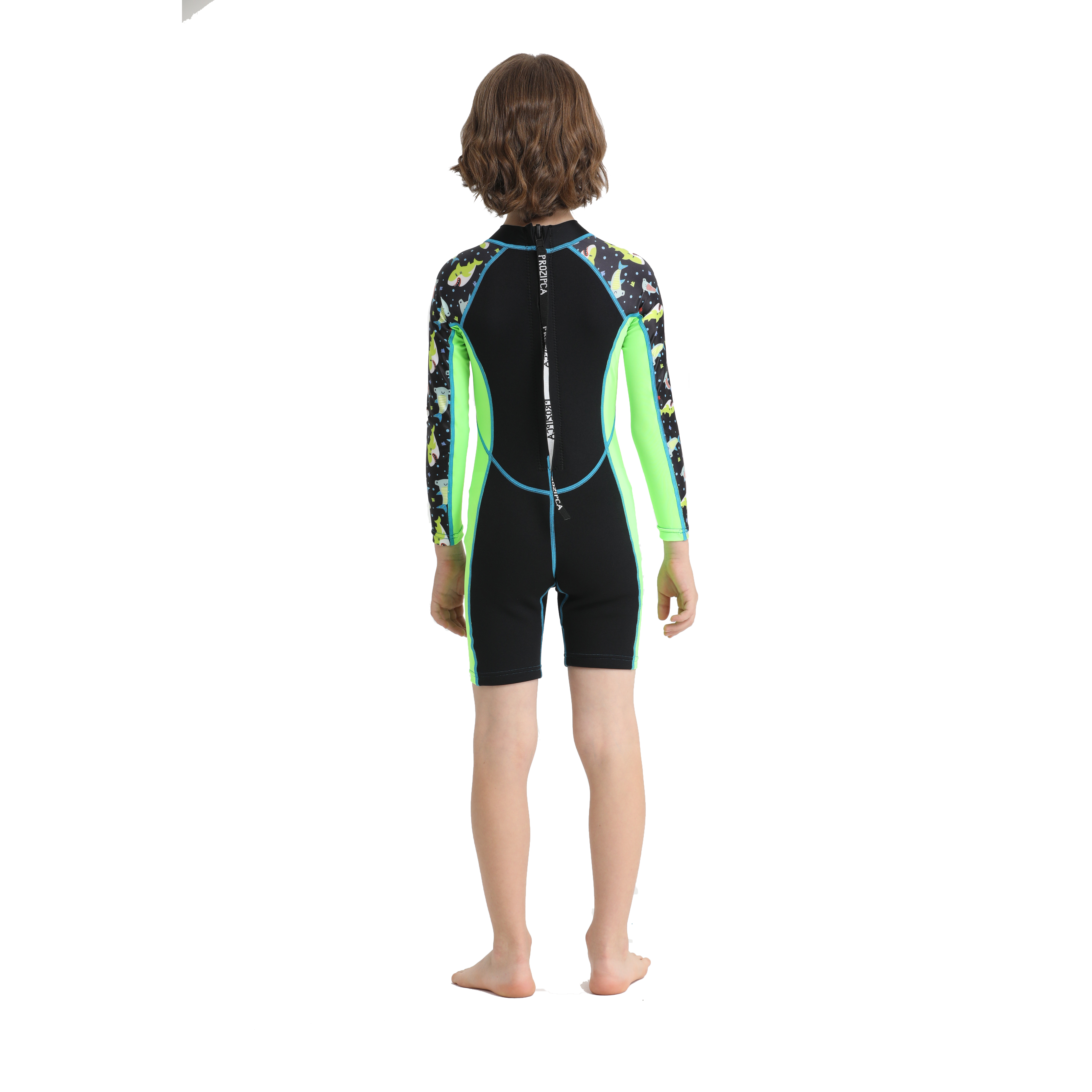 Customized Water Sports Beach Swimsuits Children Wetsuits Shorty Boys Neoprene Kids Surfing Snorkeling Wet Suit