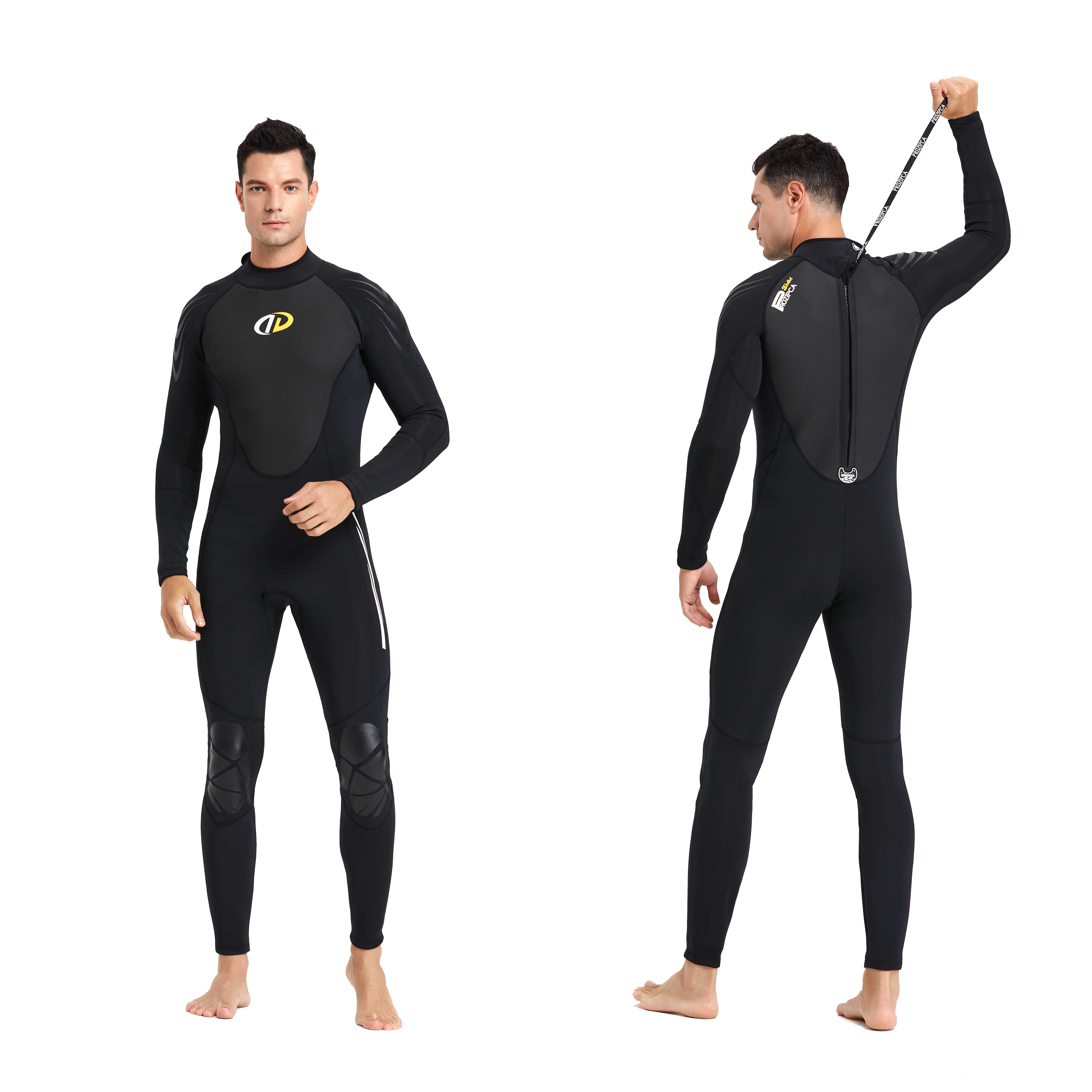 Customized Surf Suit Ultra Strech Full Body Tight Long Sleeve 3Mm Neoprene Men Snorkeling Diving Wetsuit