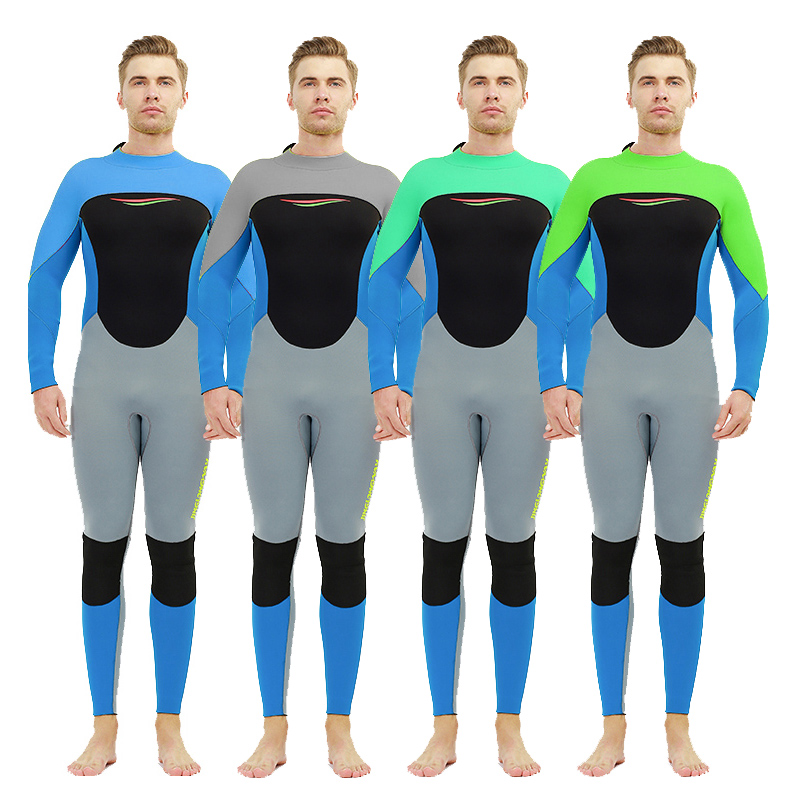 Scuba Diving Suit Traje De Neopreno Surf Neoprene Fabric Swimsuits 3mm Long John Wetsuit