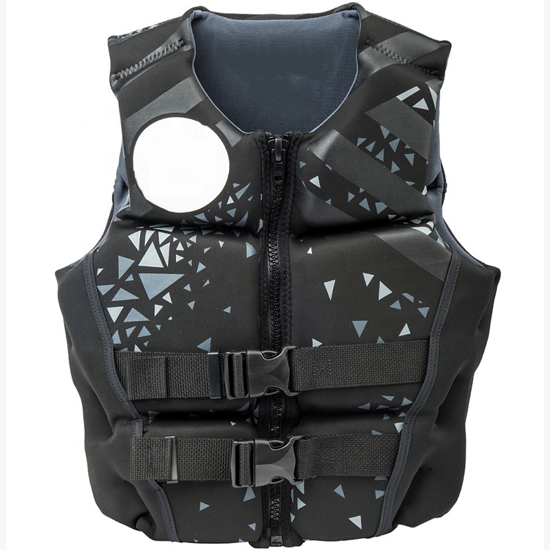 Adult Swimming High Mobility PFD Fishing Vests Lightweight Buoyancy Foam Life Jacket